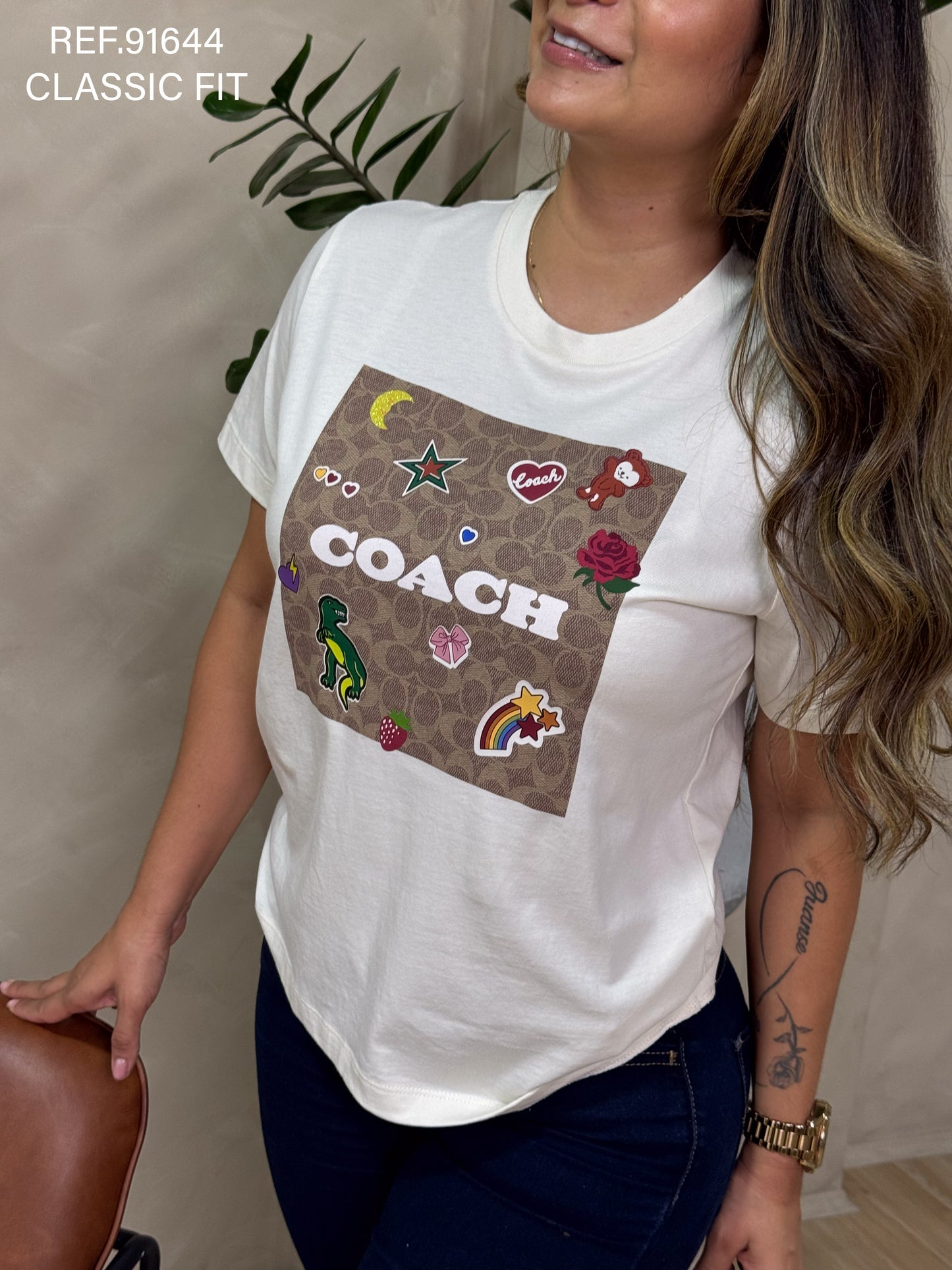 TSHIRT DAMA COACH