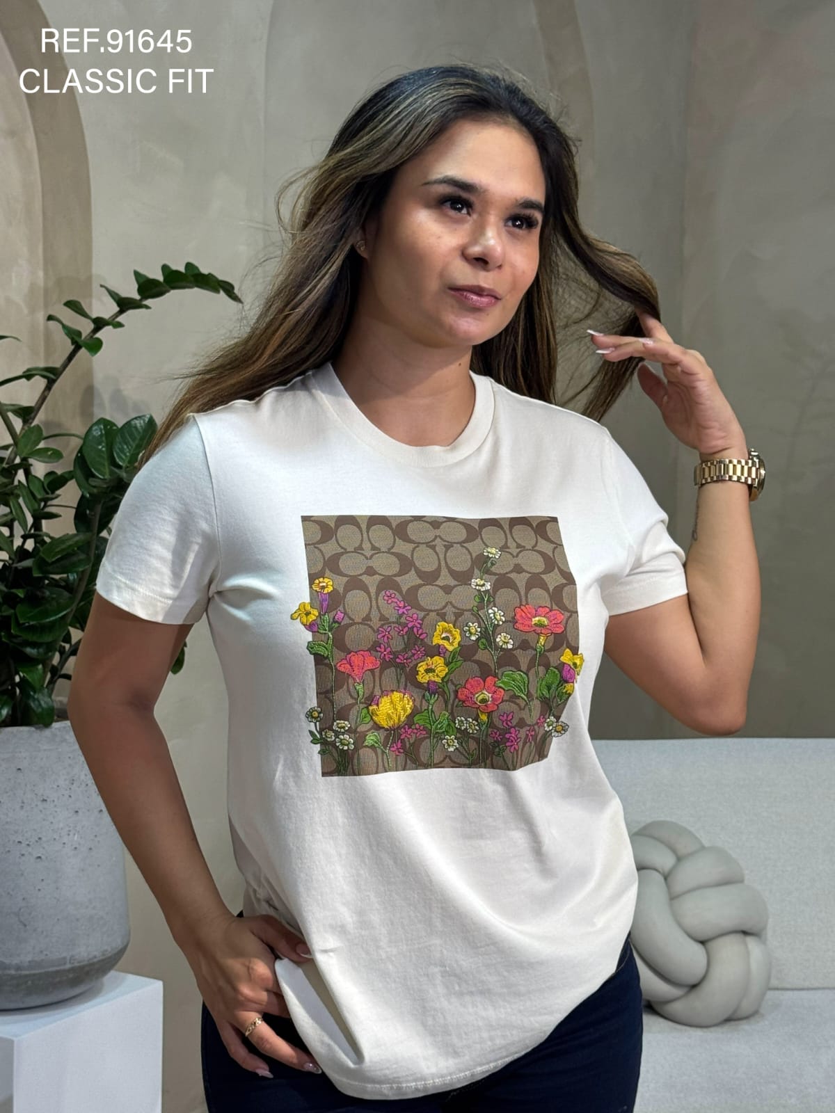 TSHIRT DAMA COACH