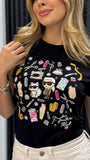 TSHIRT DAMA KARL LAGERFELD