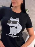 TSHIRT DAMA KARL LAGERFELD